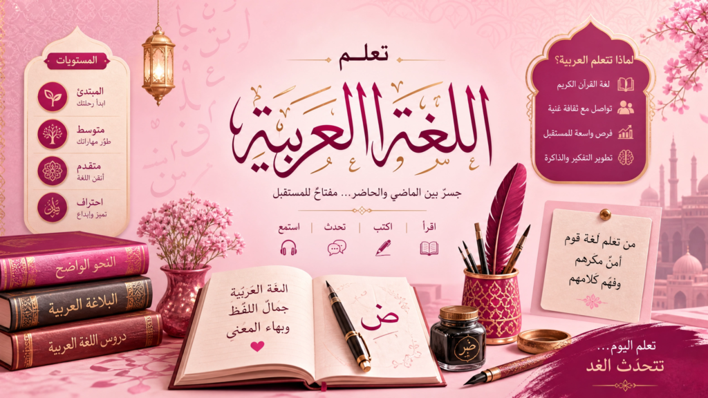 أكاديمية الطيب لتعليم اللغة العربية للأطفال والكبار والناطقين بغيرها أونلاين
